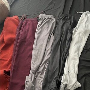 Kids Multi-Color Jogger Pants Set